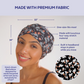 Women's Turban & Spa Headband - Mermaid in Black